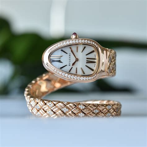 snake watch bvlgari price|bulgari serpenti price.